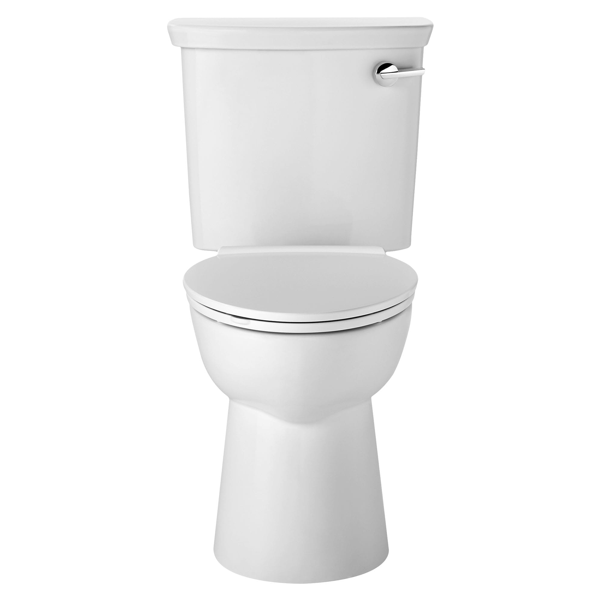 VorMax® Two-Piece 1.28 gpf/4.8 Lpf Chair Height Elongated Right-Hand Trip Lever Toilet Less Seat